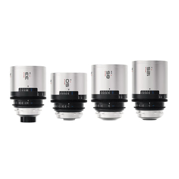 Blazar Remus 1.5x Anamorphic 33/50/85/125mm 4 Lens Bundle (PL/EF Mount)