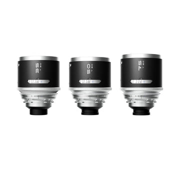 Blazar Mantis 1.33X FF Anamorphic 3-Lens Set (35mm, 50mm, 75mm) (PL/E/EF/RF/L/X/Z Mount)