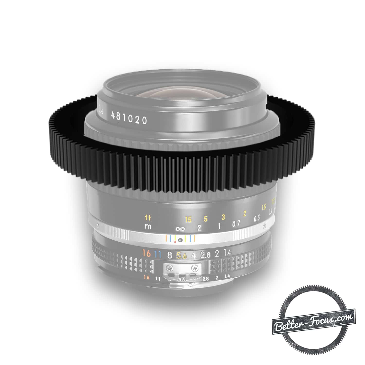 Perfect fitting Follow Focus Gear for NIKON 35MM F1.4 AI-S lens
