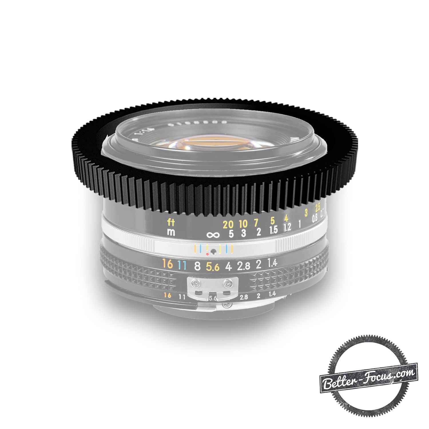 Perfect fitting Follow Focus Gear for NIKON 50MM F1.4 AI-S lens