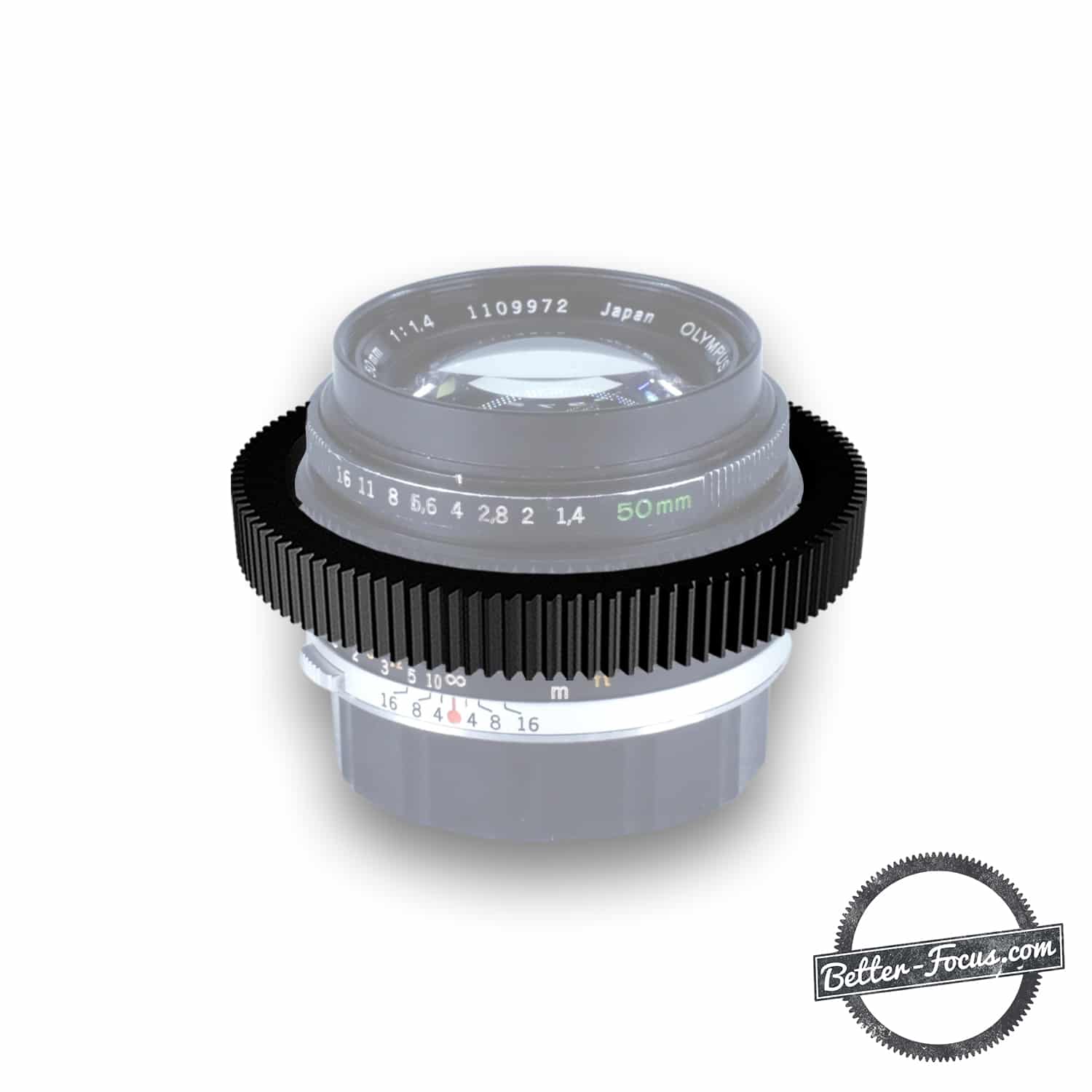 Perfect fitting Follow Focus Gear for OLYMPUS OM ZUIKO AUTO-S 50MM F1.4 lens