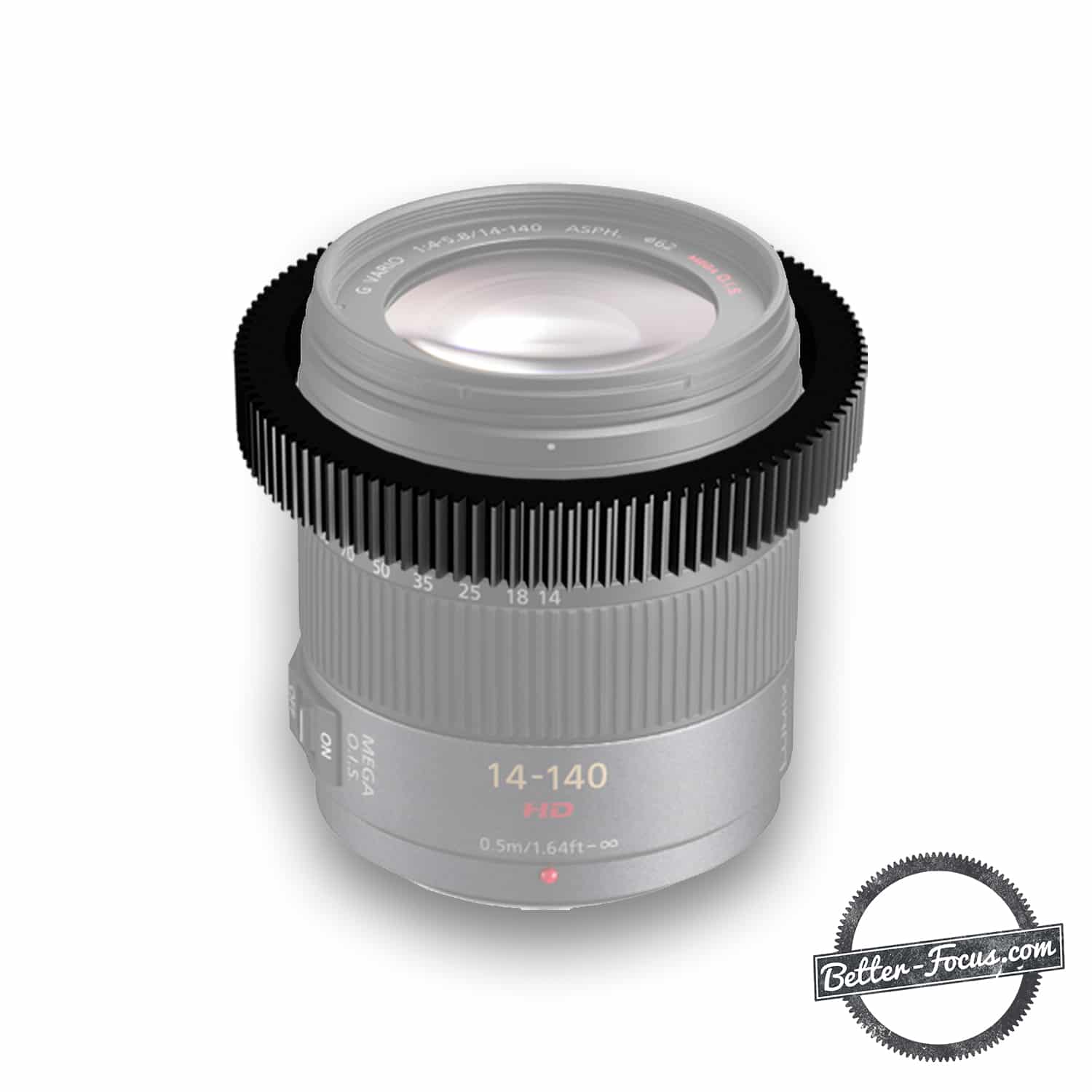 Follow Focus Gear for PANASONIC LUMIX G VARIO 14-140MM F4-5.8 ASPH le