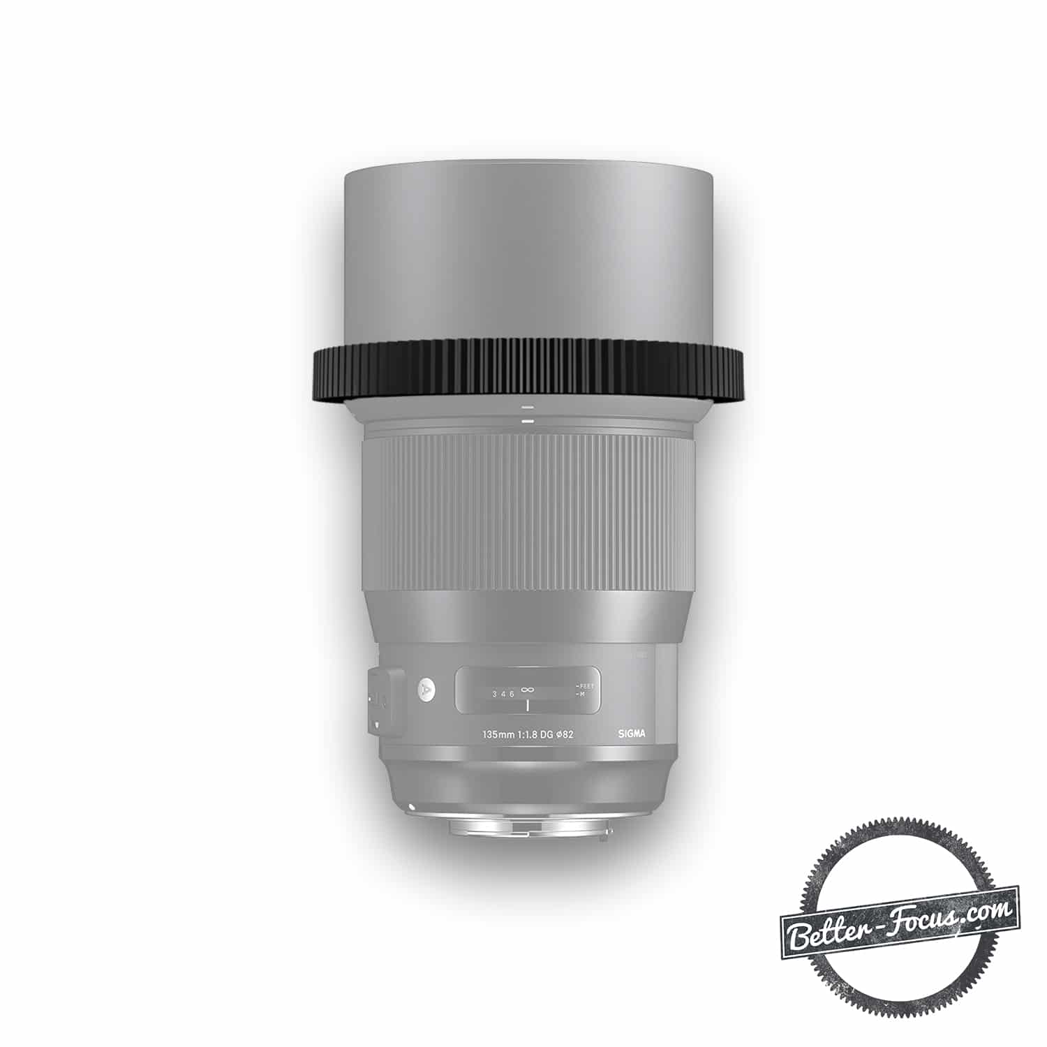 Perfect fitting Follow Focus Gear for SIGMA 135MM F1.8 DG HSM ART lens