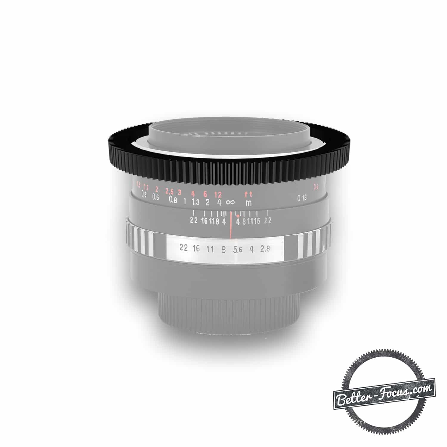 Perfect fitting Follow Focus Gear for ZEISS CARL JENA 35MM F2.8 FLEKTOGON  ZEBRA lens