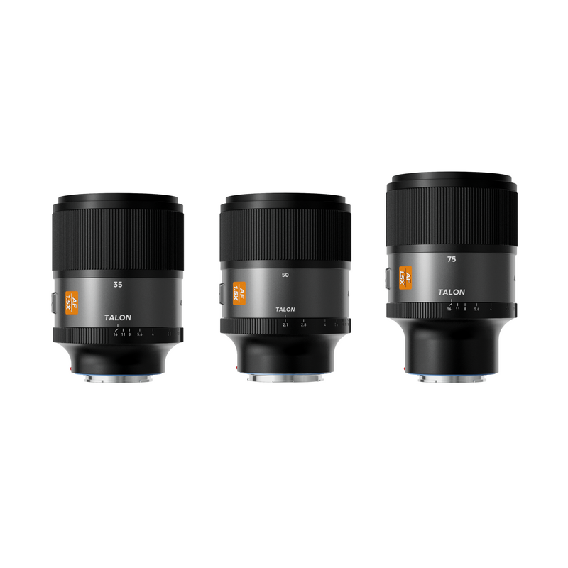 Mise à jour de la série TALON : les 35 mm et 50 mm en monture L arrivent fin octobre, le 75 mm en monture E reporté