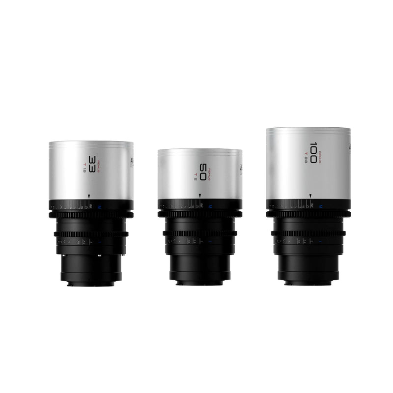 Blazar Remus-M 1.5x anamorphique – Kit de 3 objectifs 33/50/100mm (monture E/RF/L)