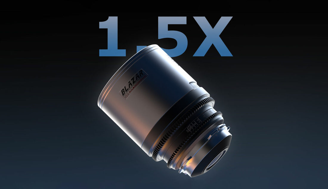 Blazar Remus 35mm T1.6 1.5X anamorphic Lens
