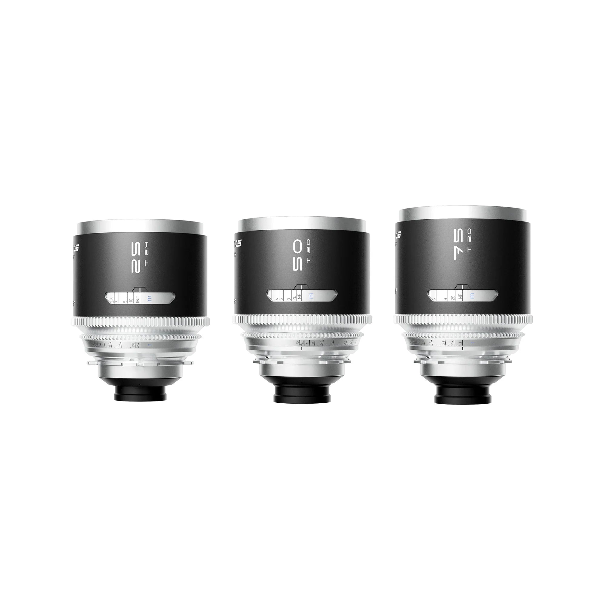 Blazar Mantis 1.33X Voll Format Anamorphic 25/50/75mm 3-Objektive set (PL/E/EF/RF/L/X/Z Mount)