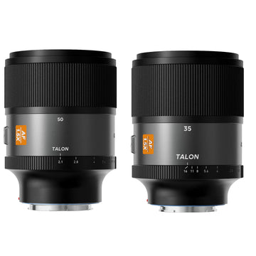 Blazar Talon 35mm & 50mm T2.1 1.5X anamorphic AF Lens Bundle (E-Mount)