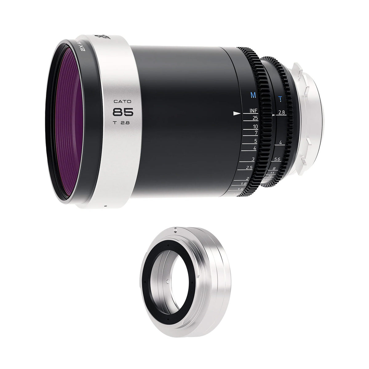 Blazar Cato 85mm T2.8 Full Frame 2x Anamorphic Lens (PL/EF Mount)