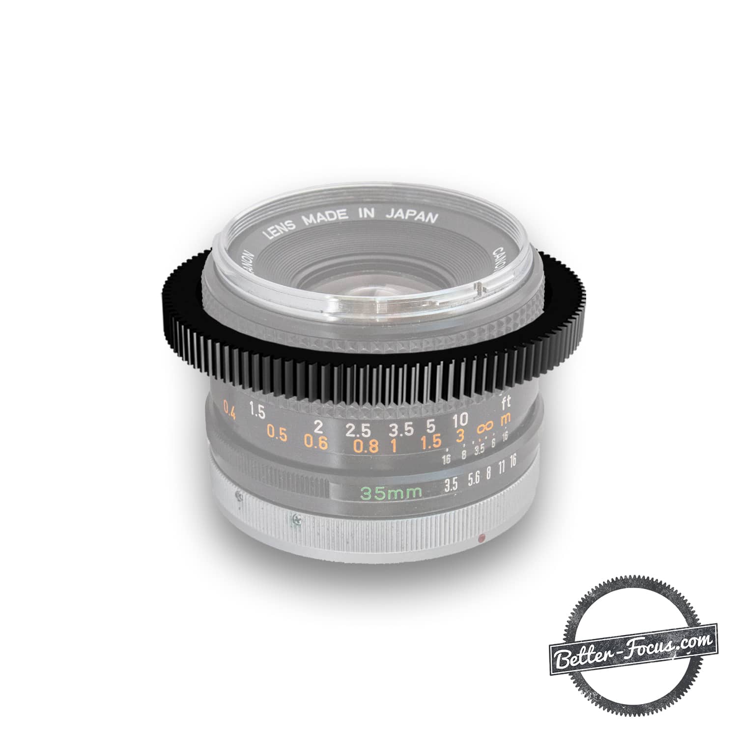 Follow Focus Gear for CANON FD 35MM F3.5 S.S.C.  lens