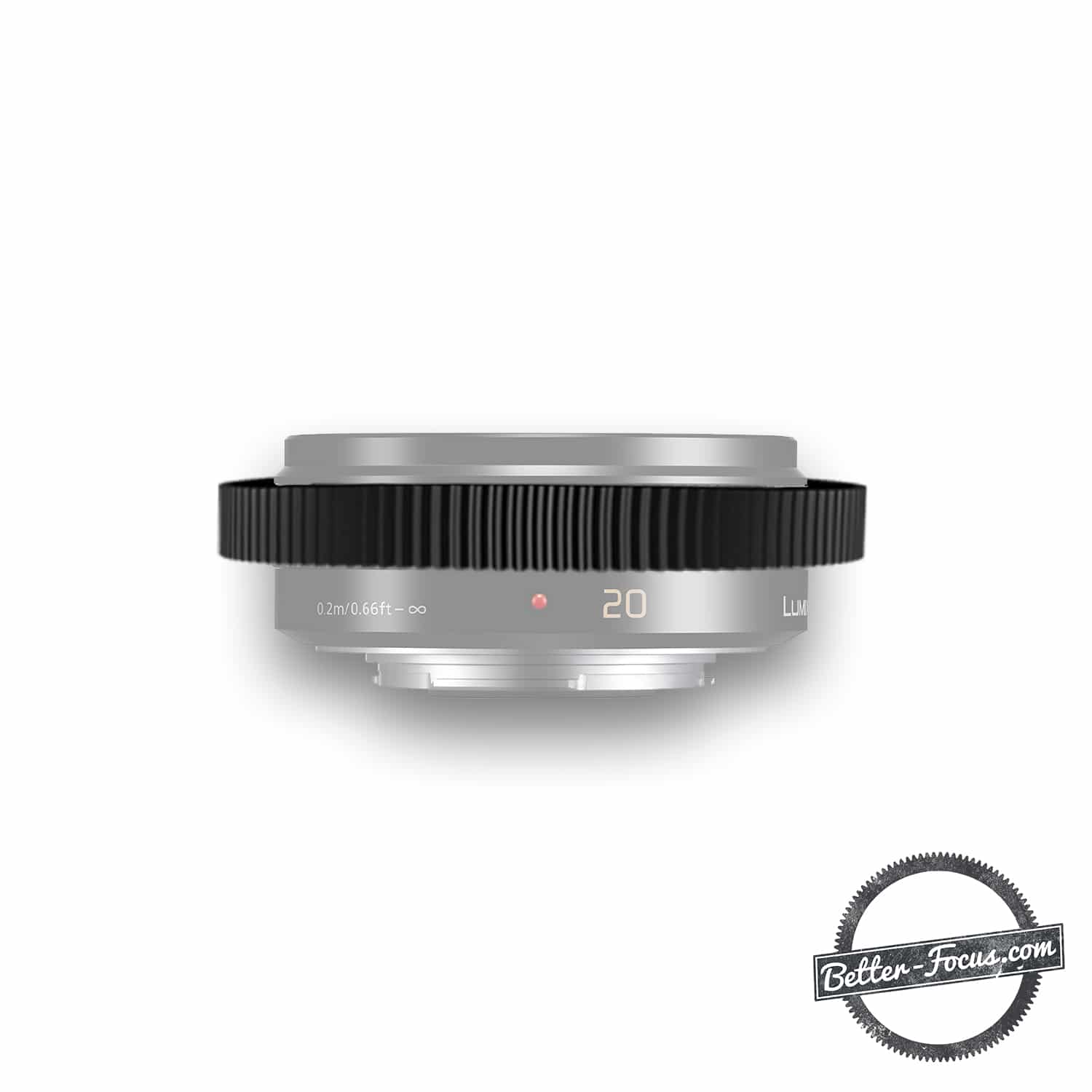 Perfect fitting Follow Focus Gear for PANASONIC LUMIX G 20MM F1.7 lens