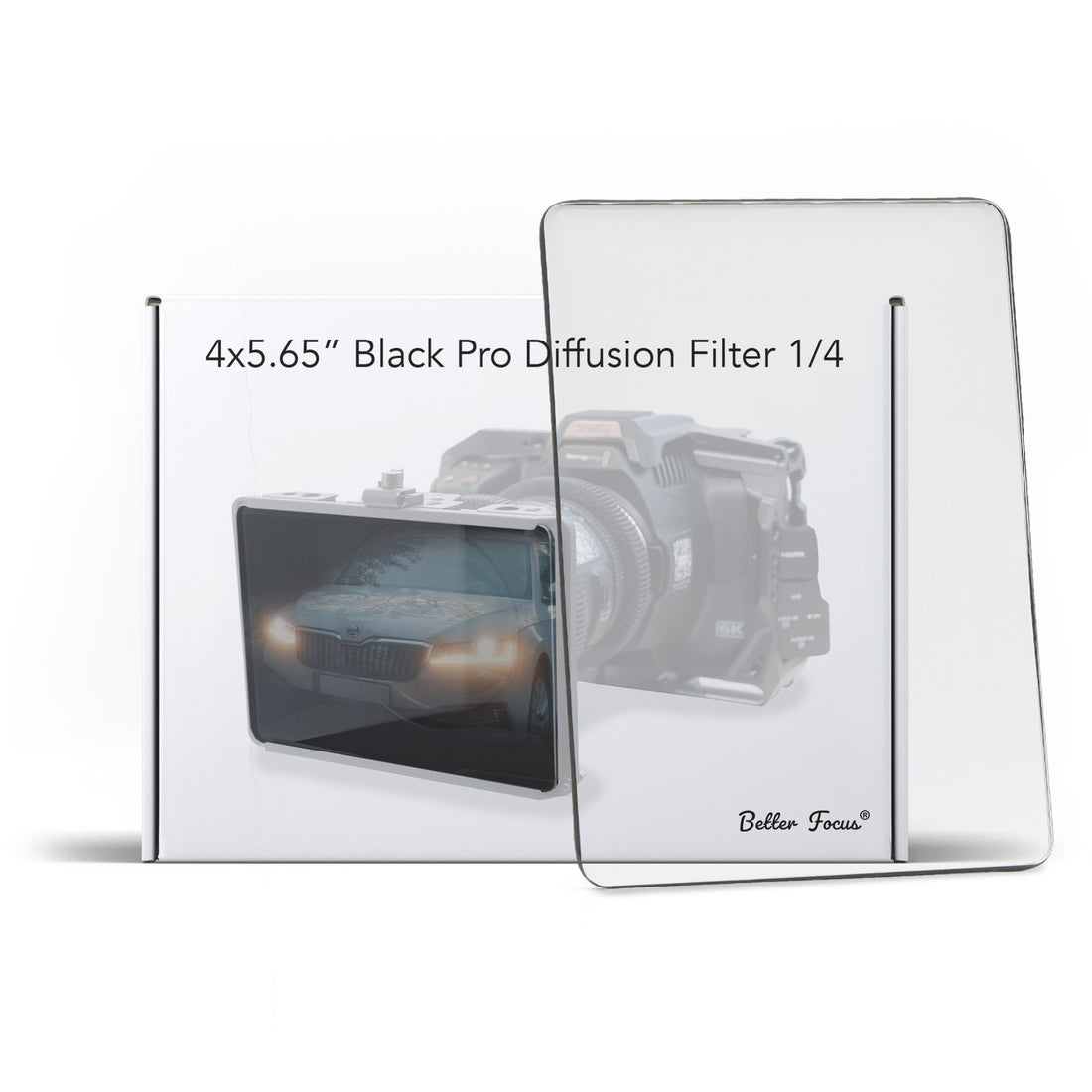 Black Diffusion Cinema Filter 1/4 Pro Mist Effect Filter